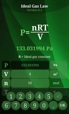 Ideal Gas Law android App screenshot 5