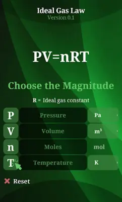 Ideal Gas Law android App screenshot 6